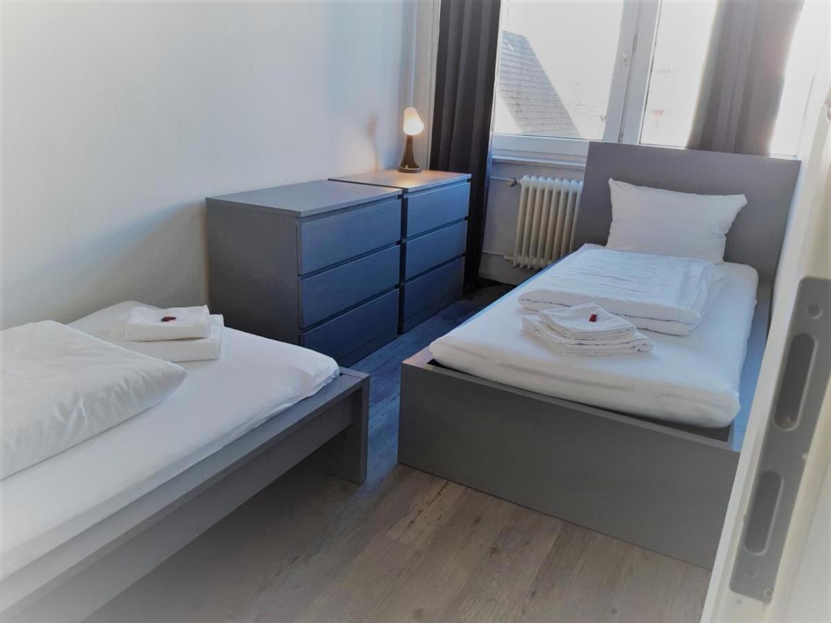 Mehrbett-Apartment 1 Citynah, Einfache Ausstattung Hamburg Eksteriør bilde